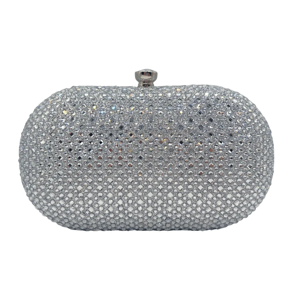 2024 bolsas de noite de luxo para mulheres – bolsa de embreagem de strass com decorações de cristal, bolsa de festa de casamento