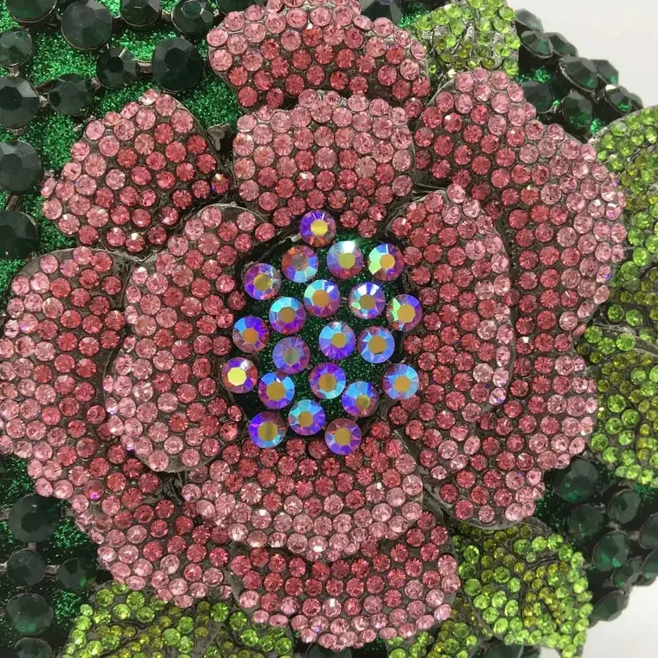 Clutch Cristal Floral Meliara