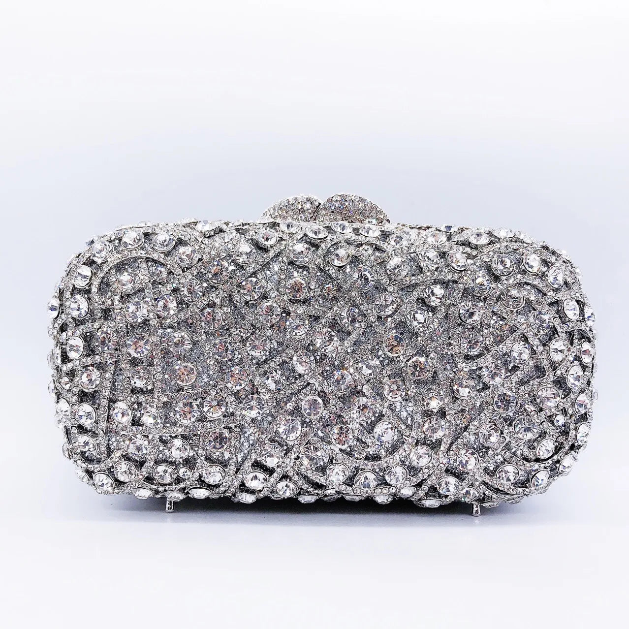 Mulheres oco para fora diamante saco de noite festa de casamento banquete saco de embreagem de cristal strass vestido saco de luxo designer bolsas