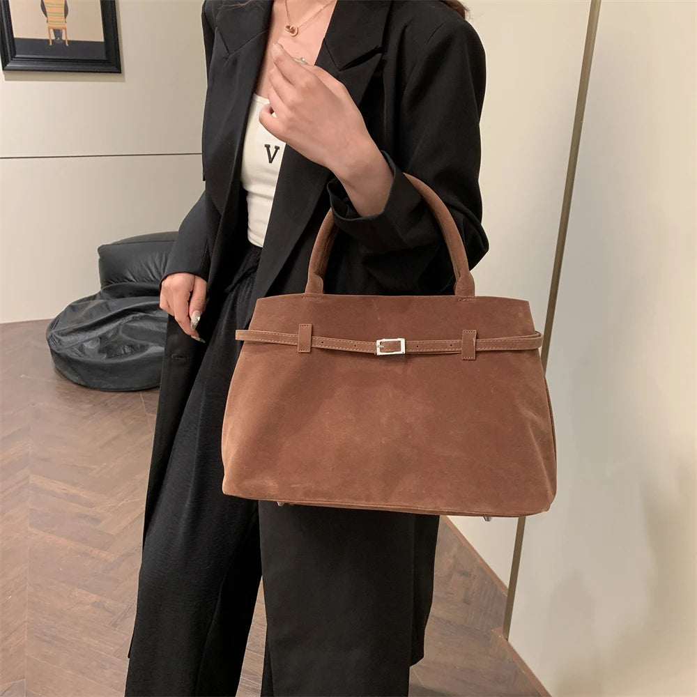 bolsa feminina bolsa grife luxo bolsa feminina elegante Veludo grande sacos de alça superior para as mulheres 2024 inverno mais recente designer bolsas luxo cor pura grande capacidade shopper totes feminino