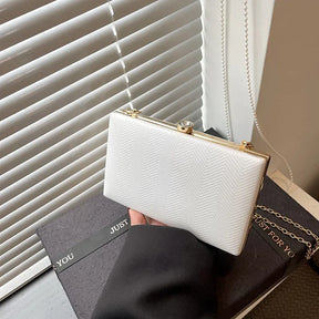 Elegante jantar saco de embreagem bolsa de ombro feminino brilhante grampo de cabelo pequena caixa de maquiagem nova 2025 tendência da moda