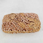 Boutique de fgg flor elegante bolsas e bolsas de noite designer de luxo festa de casamento strass sacos de embreagem de casamento nupcial