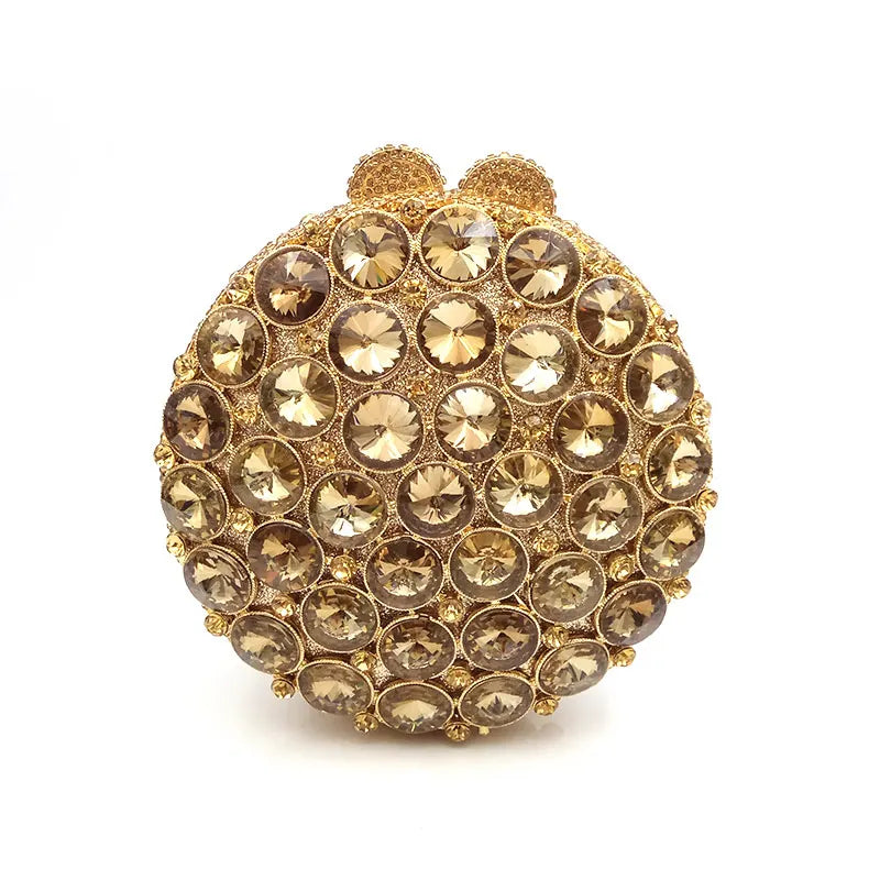 Clutch Cristal Esférica Lunaria