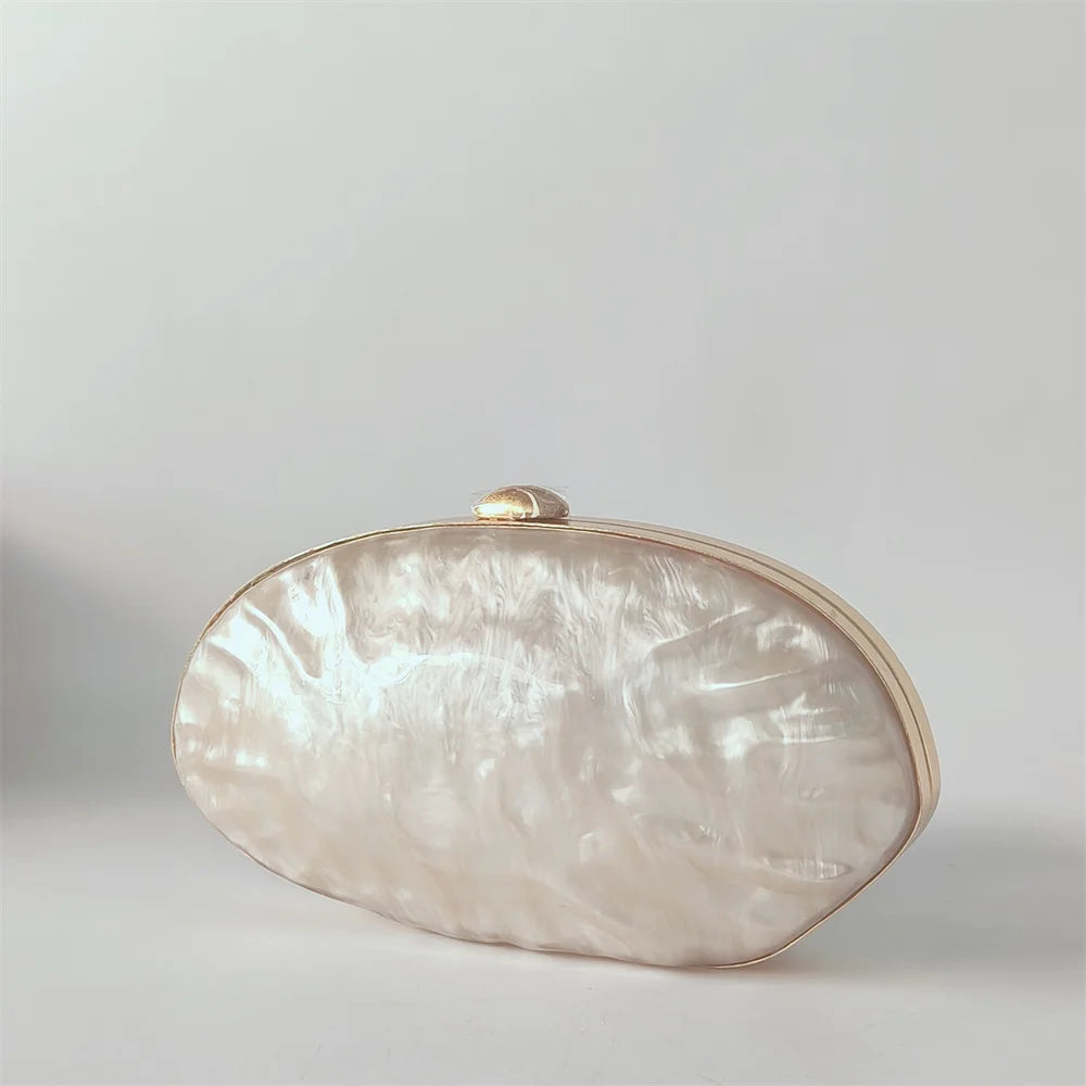 Pro nude concha festa de casamento pequenas bolsas verão praia bolsas ombro bolsa feminina acrílico escudo saco bonito noite saco embreagem