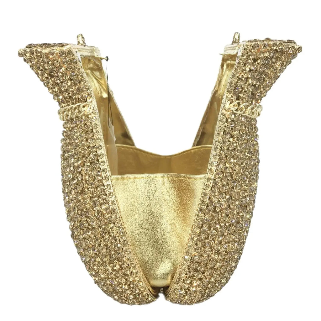 Bouotique de fgg (em estoque) dólares dinheiro bolsa de embreagem feminina cristal bolsas noite festa casamento cocktail minaudiere bolsas