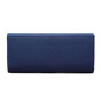 Bolsa de noite cetim bowknot para mulheres, embreagem elegante, bolsas nupciais, embreagens de casamento, corrente de metal, bolsa de ombro crossbody