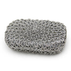 Strass vazio metal cristal jantar diamante bolsa de embreagem feminina mini crossbody com corrente de strass floral frisado sacola