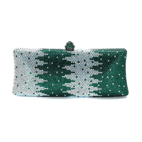 XIYUAN-Saco de embreagem de diamante de cristal colorido para mulheres, bolsa noturna para jantar, casamento, bolsa nupcial, 25 cores, mais vendido