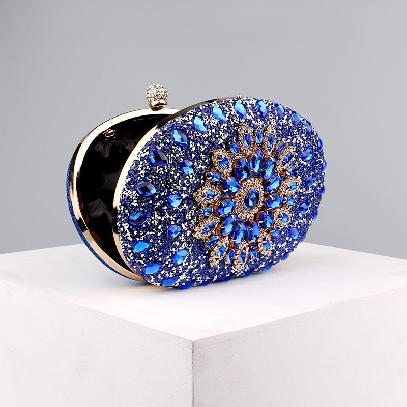Bolsa Clutch Girassol em Cristais - Ártemis