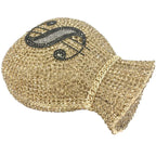Bouotique de fgg (em estoque) dólares dinheiro bolsa de embreagem feminina cristal bolsas noite festa casamento cocktail minaudiere bolsas