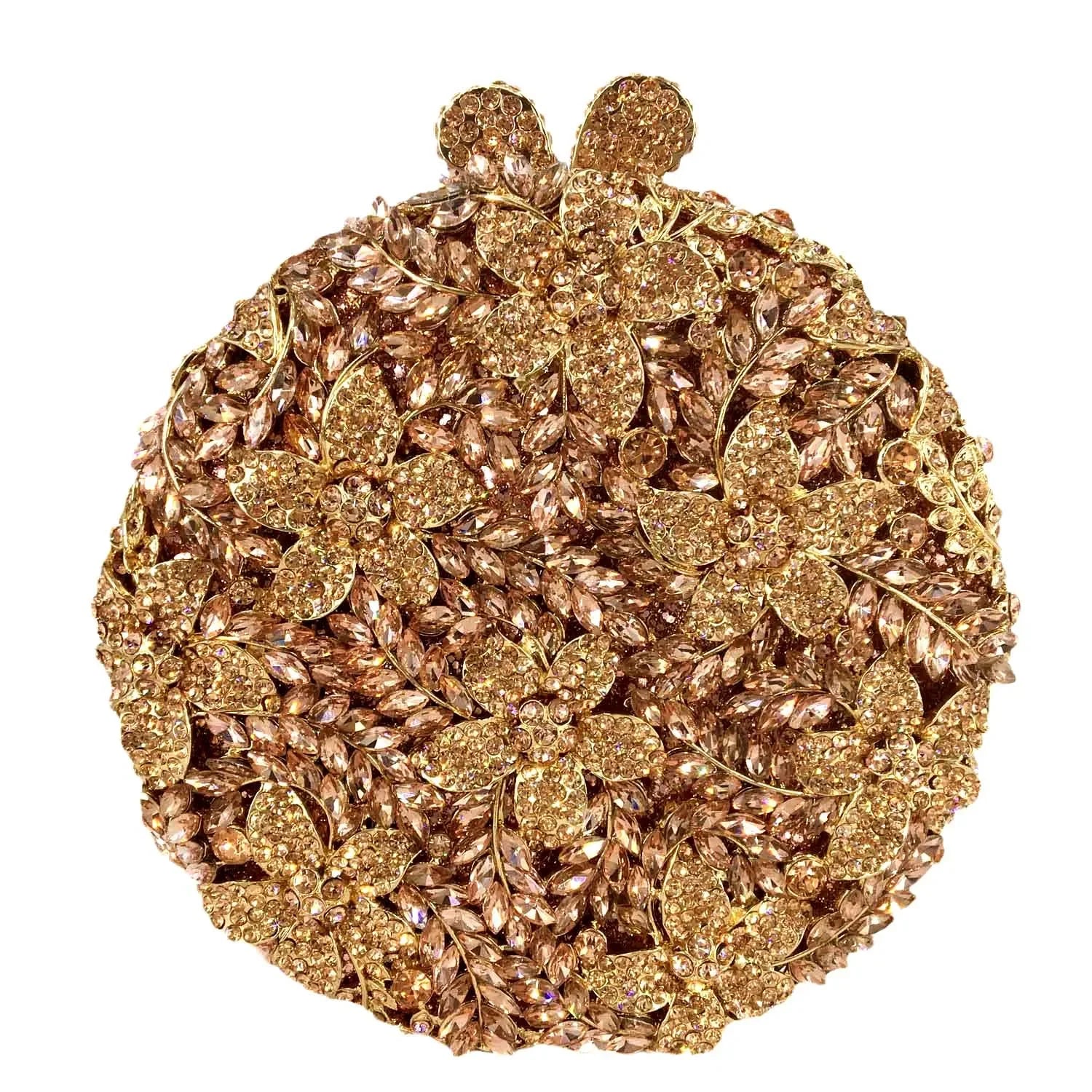 Boutique de fgg luz azul safira flor cristal sacos de noite para festa de casamento feminino strass bolsas nupcial saco de embreagem