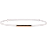 Novo cinto fino de luxo feminino moda doce cor couro genuíno fivela de ouro para vestido jeans decorativo senhora cintura