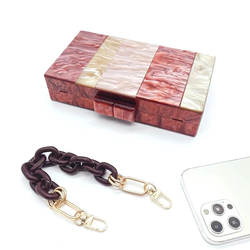 Sacos de marca de luxo novidades designer primeira classe alta qualidade vermelho acrílico embreagem bolsas exclusivas e bolsas femininas sacos transversais