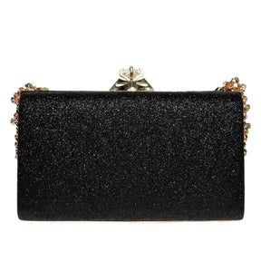 Bolsa de ombro feminina com diamante brilhante, bolsa de ombro para festa à noite, alça única, bolsa de casamento brilhante, versátil, material rígido