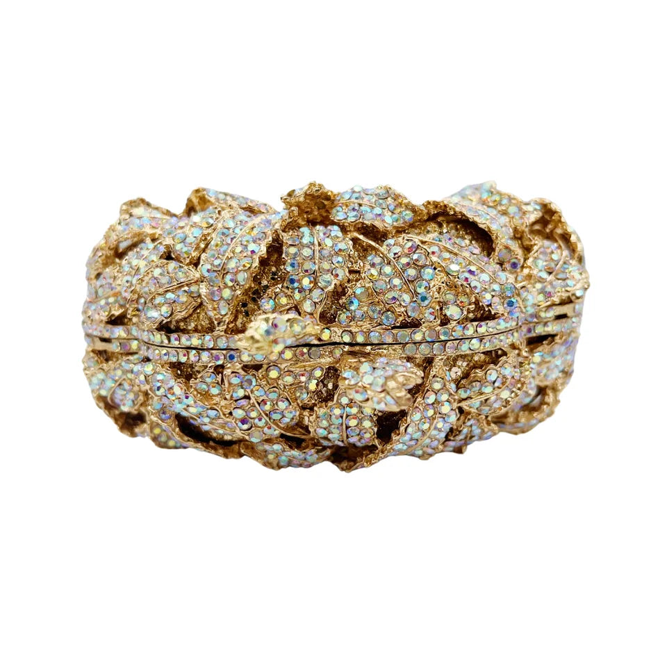 Clutch Cristal Camélia