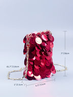 Bolsa Mini Paetê