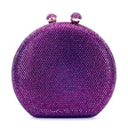 Mulheres de luxo cristal sacos noite nupcial amarelo/vermelho/azul marinho garras sacos embreagem casamento festa minaudiere bolsa