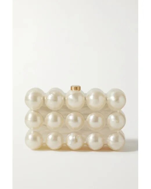 Clutch Bubble com Esferas Peroladas
