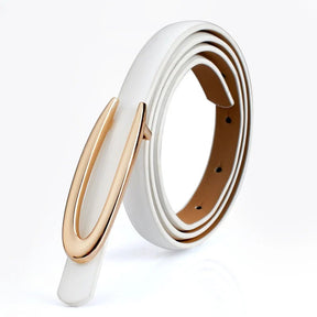 Mulheres Elegantes Cinto de Fivela C Dourada, Couro Genuíno, Designer de Cintura Fashion, Para Combinar com Vestidos, Jeans, Calças