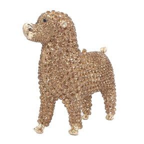 Bolsa de mão com animal incrustado de diamantes, bolsa de noite cheia de diamantes, bolsa feminina, vestido de baile, material de liga, combinação diária