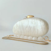 Feminino menina mármore pérola bege mini corrente bolsa de ombro moda feminina bolsa embreagem carteira casamento festa à noite uso diário trave