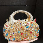 Saco De Jantar De Incorporação De Diamante, Mais Recente Estilo Phoenix, Bolsa De Noite De Luxo, Festa De Casamento