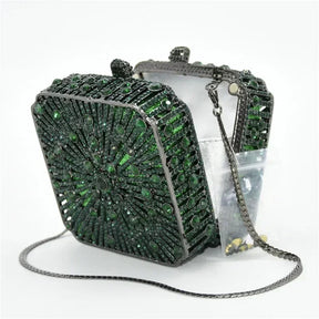 Mais recente noite sacos de embreagem senhoras bolsas diamante caveira embreagem noite sacos de cristal deslumbrante noite metal embraiagens
