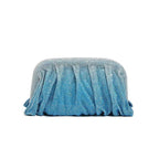 Glamourosa bolsa de noite com pérolas e strass para mulheres |   Embreagem elegante para performance em palco |   Bolsa brilhante para festa de casamento e baile 