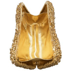 Boutique de fgg artesanal flor strass bolsas de embreagem para mulheres bolsas de noite, sacos de embreagem de cristal brilhante para festa de formatura