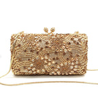 Venda quente fantasia diamante bolsa de luxo pequena mulher garras senhoras forma oval cristal nupcial festa casamento bolsas