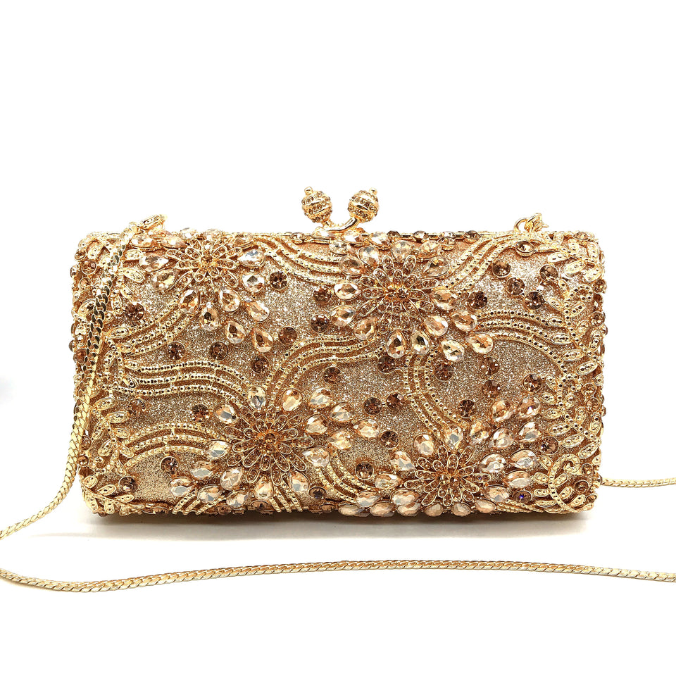 Venda quente fantasia diamante bolsa de luxo pequena mulher garras senhoras forma oval cristal nupcial festa casamento bolsas