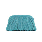 Glamourosa bolsa de noite com pérolas e strass para mulheres |   Embreagem elegante para performance em palco |   Bolsa brilhante para festa de casamento e baile 