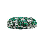 Clutch Cristal Esmeraldina