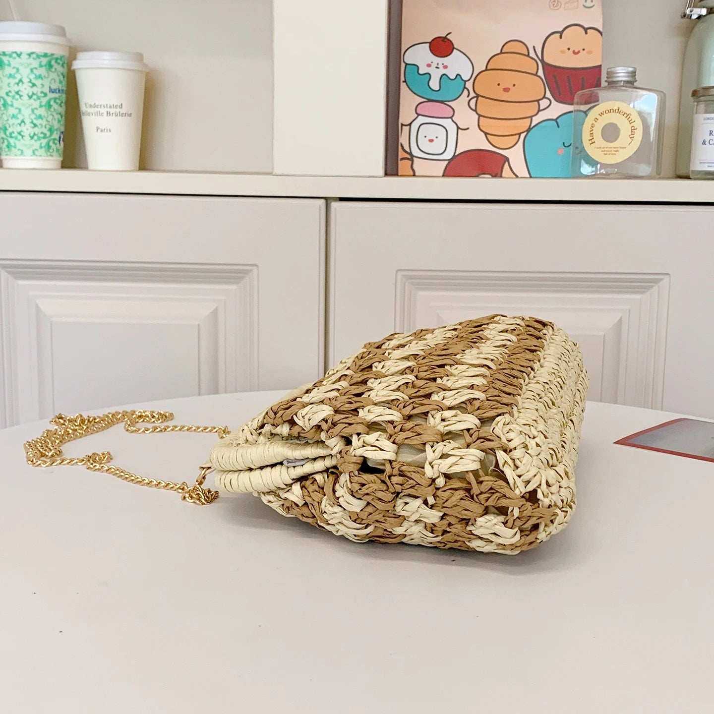Moda a céu aberto malha sacos de ombro para mulheres elegante trançado fecho design leve crossbody bolsa verão praia tote bolsa