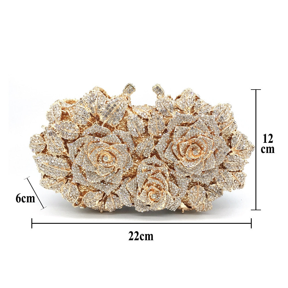 Clutch Feminina Flora Miaky