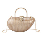 Moda acrílico folha bloqueio saco de embreagem jantar feminino bolsa de ombro elegante acrílico bloqueio fivela versátil saco de noite