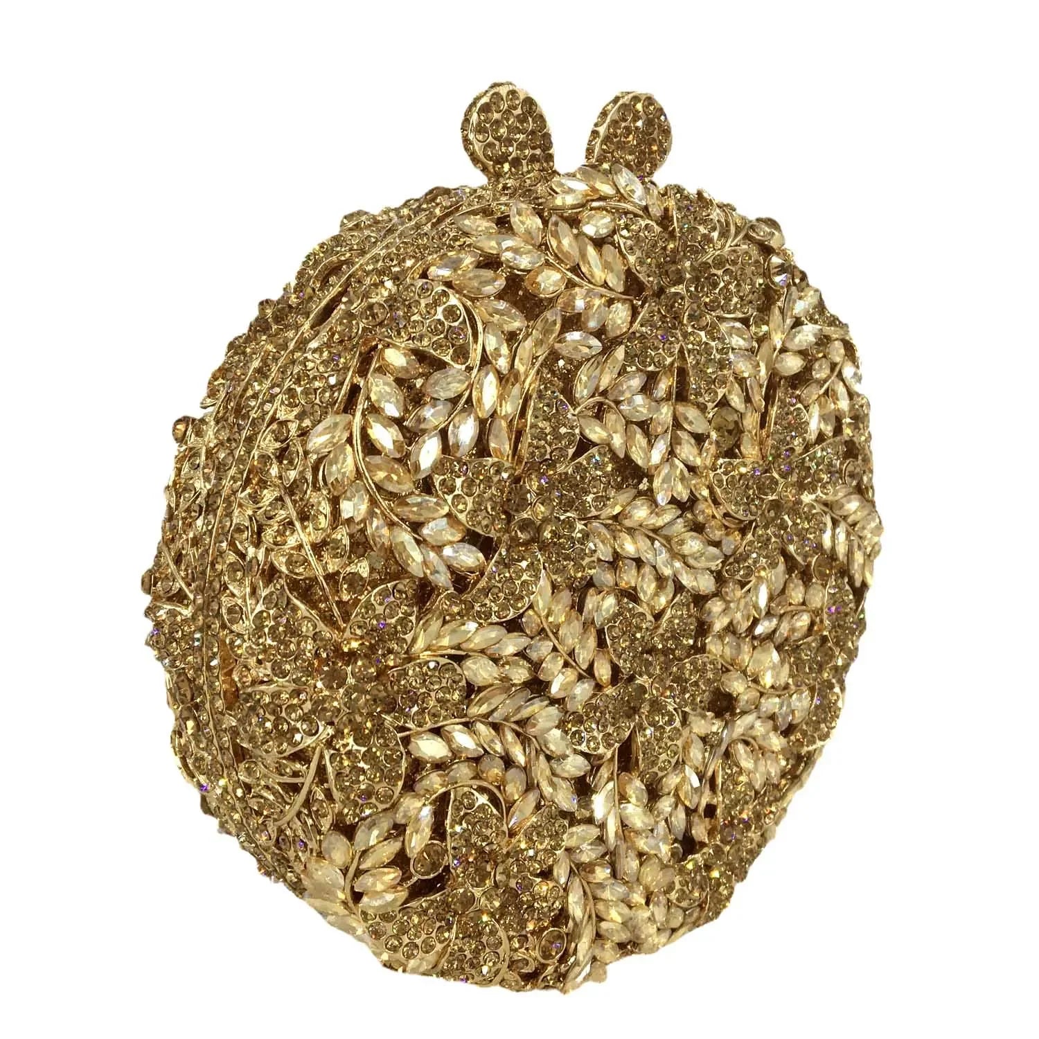 Boutique de fgg luz azul safira flor cristal sacos de noite para festa de casamento feminino strass bolsas nupcial saco de embreagem