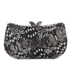 Oco para fora das mulheres saco de noite ouro cristal banquete bolsa luxo diamante embreagem bolsa casamento noiva sacos elegante jantar saco