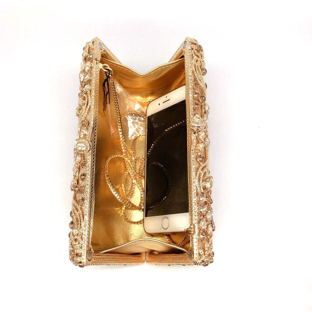 Venda quente fantasia diamante bolsa de luxo pequena mulher garras senhoras forma oval cristal nupcial festa casamento bolsas