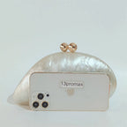 Pérola de mármore bege feminino designer festa à noite bonito feminino ovo bolsa azul atacado senhora acrílico escudo forma saco embreagem