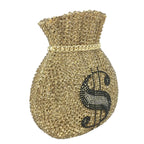 Bouotique de fgg (em estoque) dólares dinheiro bolsa de embreagem feminina cristal bolsas noite festa casamento cocktail minaudiere bolsas