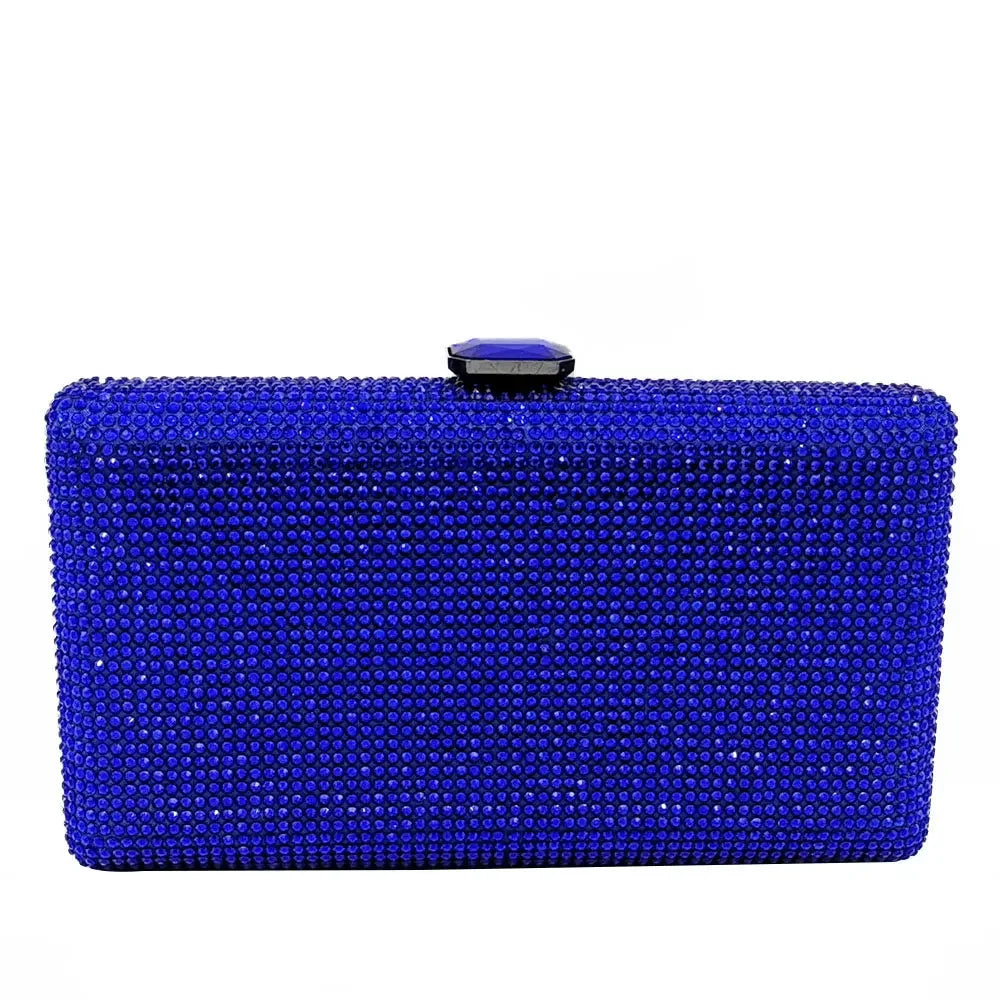 Fgg bolsa de noite cor sólida bolsa de diamante europeia e americana bolsa de banquete bolsa de noiva bolsa de mão de diamante material duro