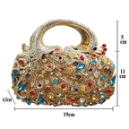 Saco De Jantar De Incorporação De Diamante, Mais Recente Estilo Phoenix, Bolsa De Noite De Luxo, Festa De Casamento