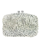Boutique de fgg flor elegante bolsas e bolsas de noite designer de luxo festa de casamento strass sacos de embreagem de casamento nupcial