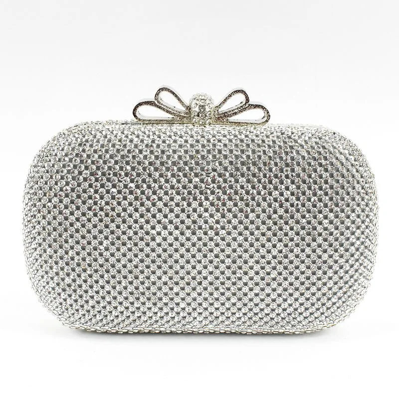 Bolsa de Mão Charm Moon G65 para Mulheres, Clutch de Noite com Diamantes Embutidos, Bolsa de Telefone Móvel Faion, Novo Est...