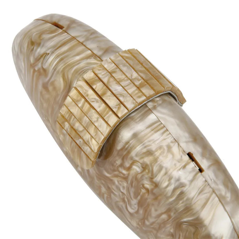 Ovo acrílico Design Sacos de noite para mulheres, Lady's Fashion Clutch, Bolsa de festa, bolsas femininas, nova chegada