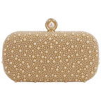Bolsas de noite femininas pérola frisado bolsa embreagem casamento nupcial garras festa baile senhora crossbody bolsa ombro