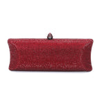 XIYUAN-Saco de embreagem de diamante de cristal colorido para mulheres, bolsa noturna para jantar, casamento, bolsa nupcial, 25 cores, mais vendido