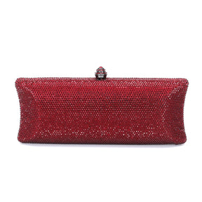 XIYUAN-Saco de embreagem de diamante de cristal colorido para mulheres, bolsa noturna para jantar, casamento, bolsa nupcial, 25 cores, mais vendido