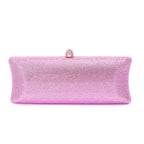 XIYUAN-Saco de embreagem de diamante de cristal colorido para mulheres, bolsa noturna para jantar, casamento, bolsa nupcial, 25 cores, mais vendido